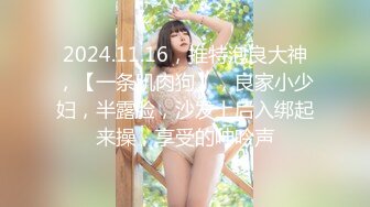 2024.11.16，推特泡良大神，【一条肌肉狗】，良家小少妇，半露脸，沙发上后入绑起来操，享受的呻吟声