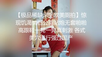 【极品稀缺罕见欧美厕拍】惊现饥渴情侣公厕站炮无套啪啪 高跟鞋一晃一晃真刺激 各式美穴逼行强过国产