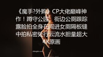 《魔手?外购》CP大佬巅峰神作！蹲守公园、街边公厕跟踪露脸拍全身在闯进女厕隔板缝中拍私密处行云流水胆量超大4K原画